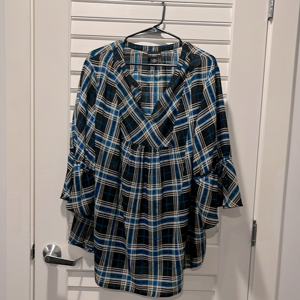 Chiffon tunic top